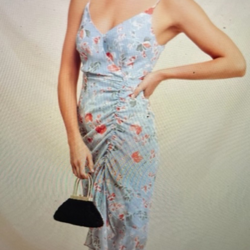 ASTR the Label Mariah floral print midi dress